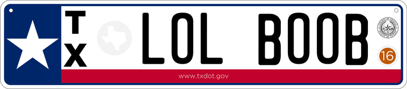 Illustration for article titled Reimagining US License Plates as Euro Plates - Texas (2/50)